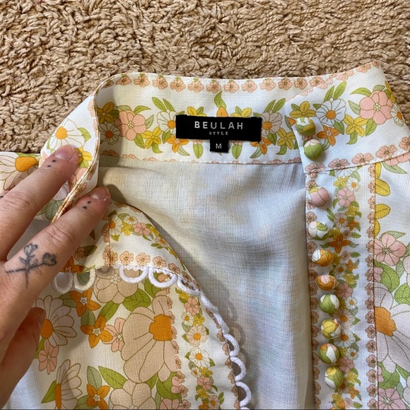 SOLD Boutique Zimmermann dupe Floral Dress - Picture 4 of 6